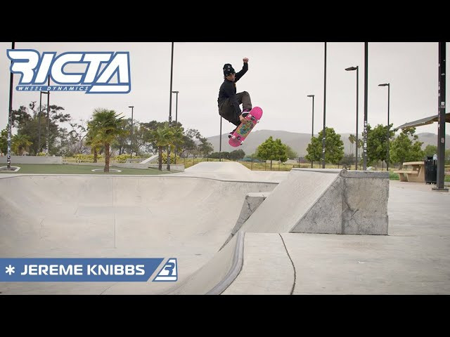 Jereme Knibbs takes on Fremont Skatepark's bowl by full force & dishing out combos for his Ricta 5X5, Wrap your head around this Five in and five out.<br />#RictaWheelDynamics<br /><br />⚡️ SUBSCRIBE TO OUR YOUTUBE ⚡️ https://bit.ly/33AeG1<br /><br />Follow Jereme Knibbs :(https://www.instagram.com/jeremeknibbs/)<br />Filmed & Edited by Nick Hanson:(https://www.instagram.com/_nickhanson/)<br /><br /><br />FOLLOW Ricta Wheels on:<br />Our site: http://rictawheels.com/​<br />Facebook: https://www.facebook.com/rictawheels/​<br />Instagram: https://www.instagram.com/rictawheels/​<br /><br />⚡️ Welcome to Ricta the Center for Wheel Dynamics ⚡️ <br />Top scientist in the world create the best skateboard wheel technology. Proven the fastest and most durable urethane in skateboarding. Designed for speed and a smooth ride.