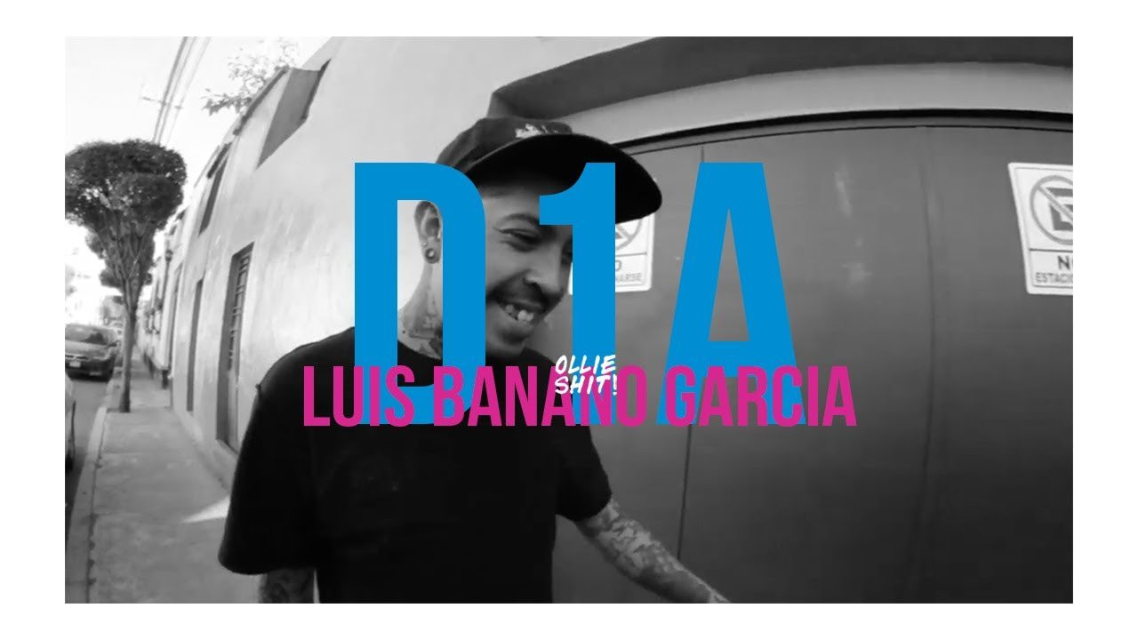 Uno de los patinadores más jóvenes que han pasado más tiempo arriba de un skateboard es el Bananin pues a los 10 años ya estaba dándole y desde muy joven se hizo relevante con apariciones en revistas, videos y varios medios donde su común denominador era volar, después de 10 años de trayectoria les tenemos un D1A con este patinador.