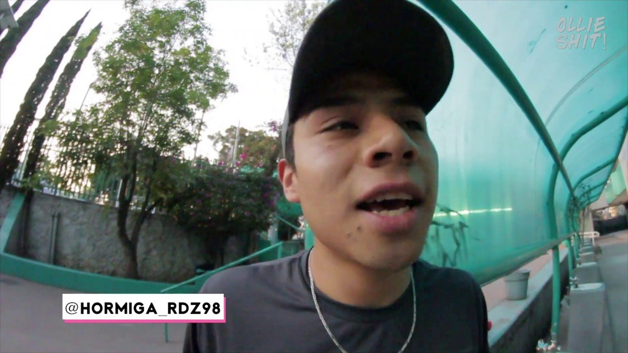 Conocimos al Hormiga por su participación en el video Alebrije, que salió el año pasado, pues su videoparte fue una de las que más nos llamo la atención y por esta razón decidimos jalarlo a grabar 10 trucos en esta escuela que solo el sabe como entrar a darle.