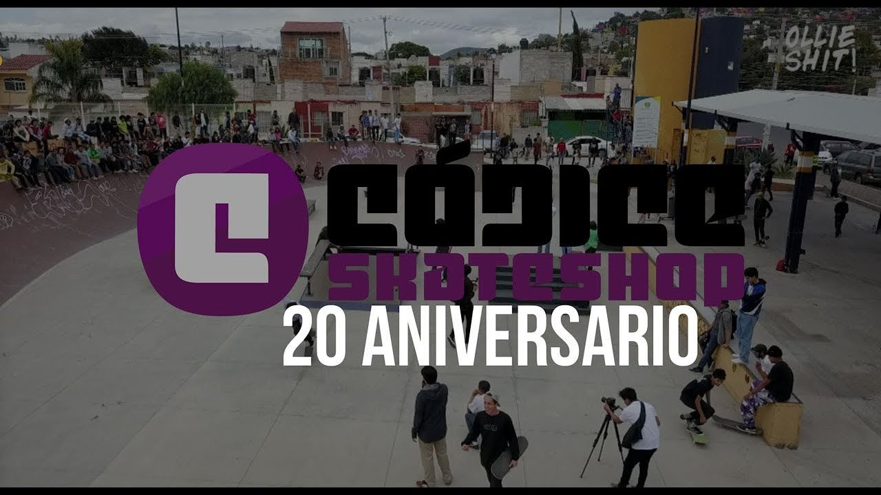 Codice es una tienda de gran nombre en el país, sin duda un pilar en el skateboarding de Queretaro, el pasado fin de semana cumplieron 20 años de empezar el proytecto y lo celebraron con todo, chequen algunas de las cosas mas destacadas que pasaron en este video y felicidades a tan increible tienda.