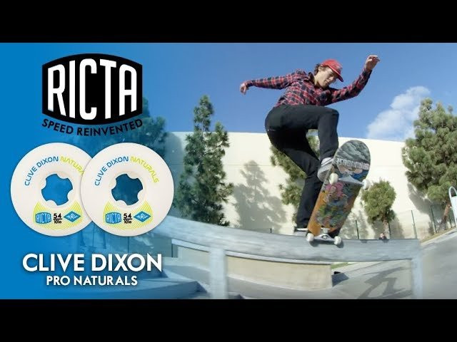 Clive Dixon gets a few Quick Clips to break in a fresh set of his Pro Naturals.<br /><br />Film: TJ Gaskill (@tjgaskill)<br /><br />Follow Clive: @clivedixon<br /><br />Check them out! https://www.nhsfunfactory.com/ricta-wheels<br /><br />SUBSCRIBE to Ricta Wheels: http://bit.ly/RictaChannel<br /><br />FOLLOW The Fastest on:<br />Our site: http://rictawheels.com/<br />Facebook: https://www.facebook.com/rictawheels/<br />Instagram: https://www.instagram.com/rictawheels/
