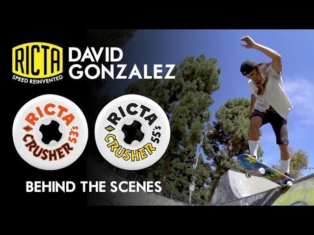 Behind the scenes look of David Gonzalez at Houghton Park in LB. Hear from the man himself what he likes about skating Park Crushers on transition.<br /><br />Film: TJ Gaskill (@tjgaskill)<br /><br />Follow David: @davidgonzalez<br /><br />Check out some crushers: https://www.nhsfunfactory.com/ricta-w...<br /><br />SUBSCRIBE to Ricta Wheels: http://bit.ly/RictaChannel<br /><br />FOLLOW The Fastest on:<br />Our site: http://rictawheels.com/<br />Facebook: https://www.facebook.com/rictawheels/<br />Instagram: https://www.instagram.com/rictawheels/