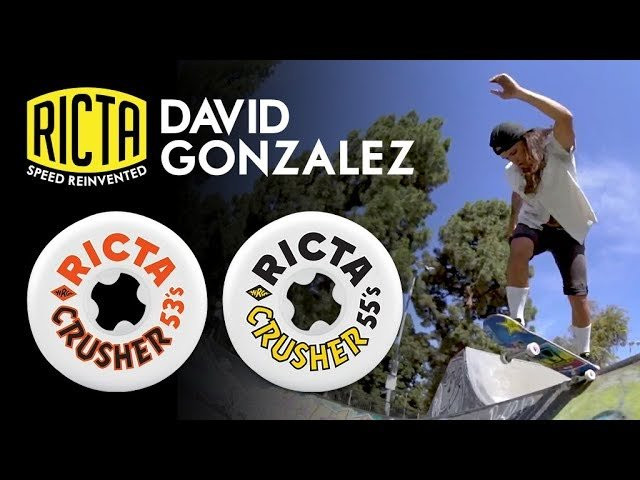 David Gonzalez hits Houghton Park in LB on a fresh set of Ricta Park Crushers. <br /><br />Film: TJ Gaskill (@tjgaskill)<br /><br />Follow David: @davidgonzalez<br /><br />Check out some crushers: https://www.nhsfunfactory.com/ricta-wheels/park-crushers-2786498<br /><br />SUBSCRIBE to Ricta Wheels: http://bit.ly/RictaChannel<br /><br />FOLLOW The Fastest on:<br />Our site: http://rictawheels.com/<br />Facebook: https://www.facebook.com/rictawheels/<br />Instagram: https://www.instagram.com/rictawheels/
