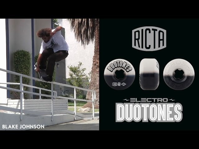 Ricta Wheels Pro, Blake Johnson goes full "attack mode" and eyes up a difficult option. #TheFastest wheels on the market. <br /><br />Blake also rides for Santa Cruz Skateboards, Independent Trucks, and MOB Grip.<br />____________________________________________________________________<br /><br />#SpeedReinvented | Learn More about Duo Tones here: http://bit.ly/DuoTones<br /><br />@blakeular