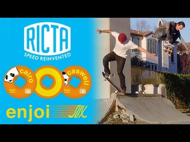 The Fastest wheels in skateboarding just got infused with some PANDAmonium! We teamed up with Ricta Slix advocates, and Enjoi riders, Caswell Berry, and Cairo Foster to bring you the Enjoi SLIX. <br />Watch the clip as Caswell, and Cairo showcase superior knowledge of how the TPU insert yields longer grinds and slides!<br /><br />#SpeedReinvented<br /><br />@cairofoster<br />@caswellberry<br />Filmed by Joe Perrin (@thekillatapes)<br /><br />http://rictawheels.com/