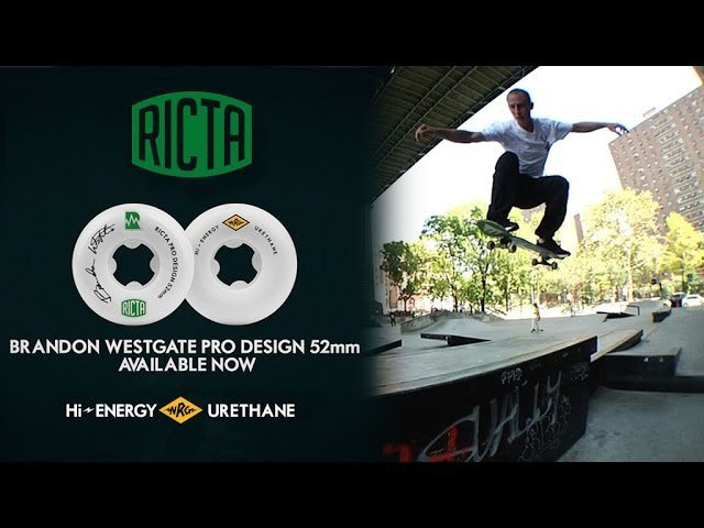 East Coast powerhouse and SOTY candidate, Brandon Westgate gets buck on his new Pro Design Wheels from Ricta. NRG: Hi Energy Urethane