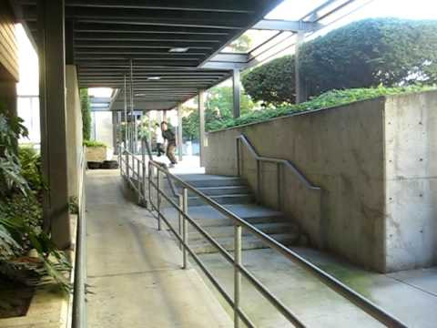 Digi cam footage of EXIT rider Kyle BIllups skating SAFE double set in Salem, OR.