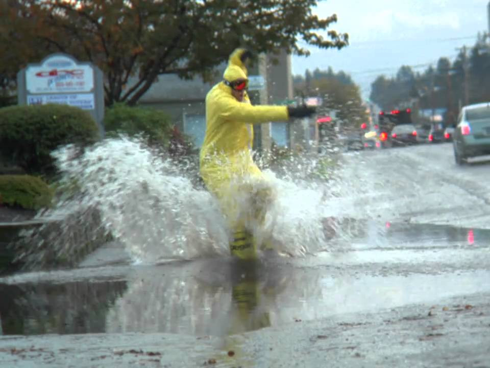 EXIT introduces the All Weather Cruiser complete to keep us rolling when the storm clouds are swollen.<br /> <br /> Until now, skateboarding in Oregon has traditionally hibernated on rainy days. With the advent of titanium axle trucks, stainless steel bearings and some other alterations we are able to offer a rain resistant street set up so you can have fun cruising a downpour & slashing puddles without immediate board delam or sog, hardware rust, or seized bearings! *Bearings will still need occasional lube and wear will decrease board's resistance to moisture over time. <br /> <br /> All weather cruiser(a skateboarding first)<br /> -Tuffcoatmarine dripped deck<br /> -Raindrops wheels (siped or traditional)<br /> -Rush stainless steel bearings<br /> -Theeve or Thunder titanium axle trucks<br /> -all stainless steel hardware<br /> -grease fitting at mounting points<br /> Here is a link to the boards if you want to check them out or pick yourself up one<br /> http://www.exitrealworld.com/Shop/raincruiser?q=rain&x=0&y=0&match=all&min=&max=