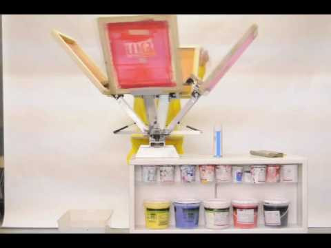 At EXIT, we print our own shirts! We don't farm out our garments to the robots at Printville. Each shirt is stroked lovingly by one of our club members. Go check out the new collection in stores now!