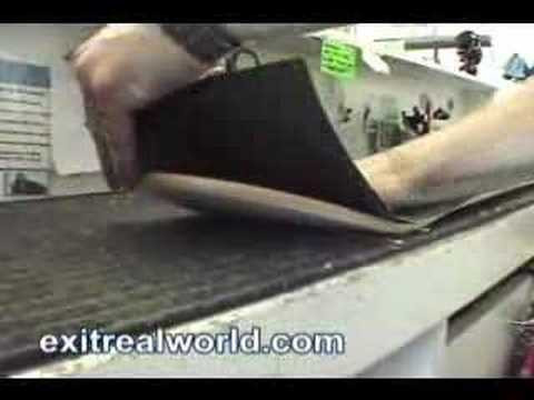 Learn how to grip a skateboard with Max. He will show you everything you need to know. See what tools you will need and some of the tricks to make your next grip job just a bit easier. If you have any tricks up your sleave let us know with a comment or better yet your own video response.