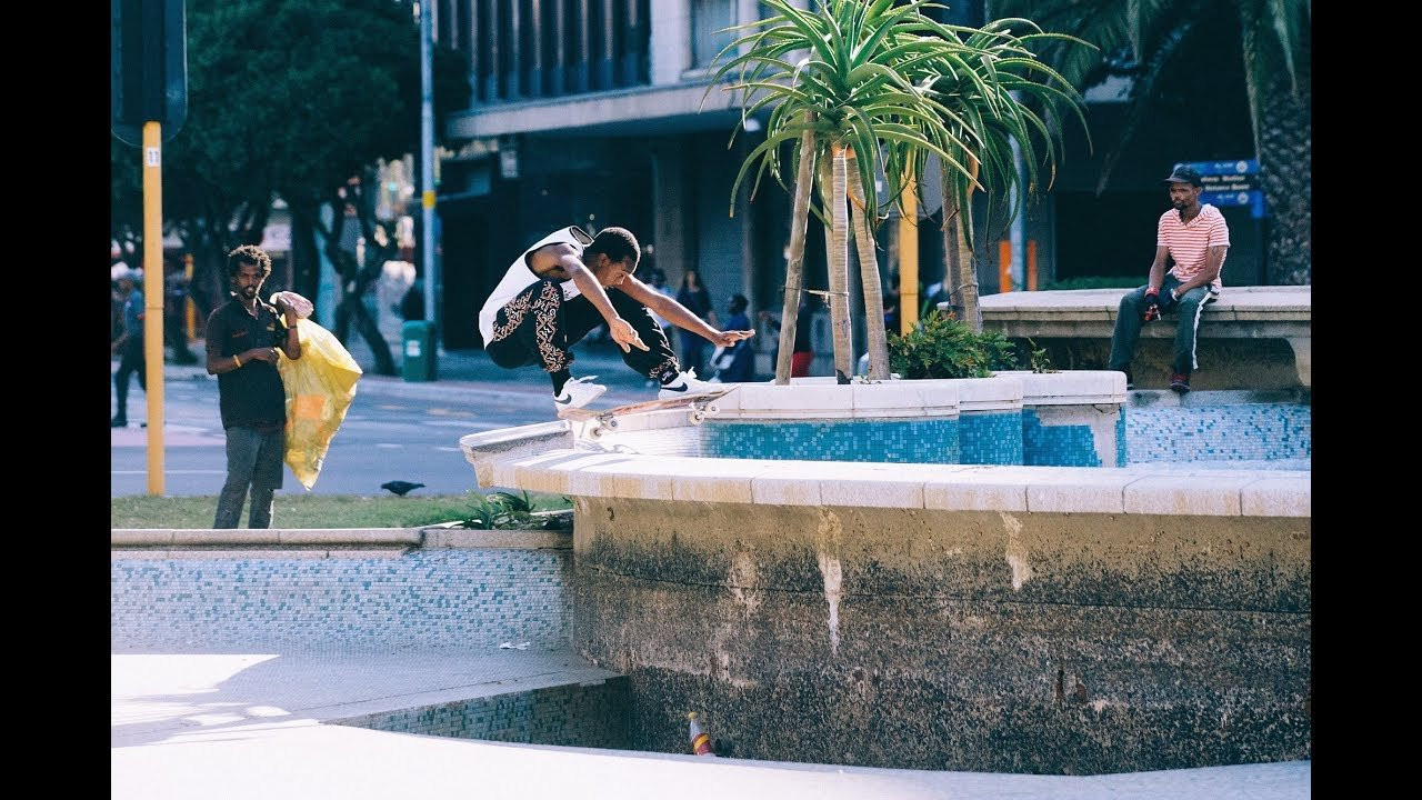A film by Will Miles for Grey documenting a trip to Cape Town, South Africa this January with Nike SB.<br /><br />Featuring: Marca Barbier, Casper Brooker, Kyron Davis, Korahn Gayle, Chris Jones, Kanya Spani and Kyle Wilson.<br /><br />Music: Somebody Else's Guy by Jocelyn Brown<br /><br />Apple Music: https://itunes.apple.com/gb/album/somebody-elses-guy-single/280183189<br /><br />Spotify: https://open.spotify.com/track/3lrG3lZgeIF5Tafh6y5VSO?si=HT3c_62RT9uxpTOjOB4tAQ<br /><br />Supported by Nike SB.<br /><br />http://www.greyskatemag.com/