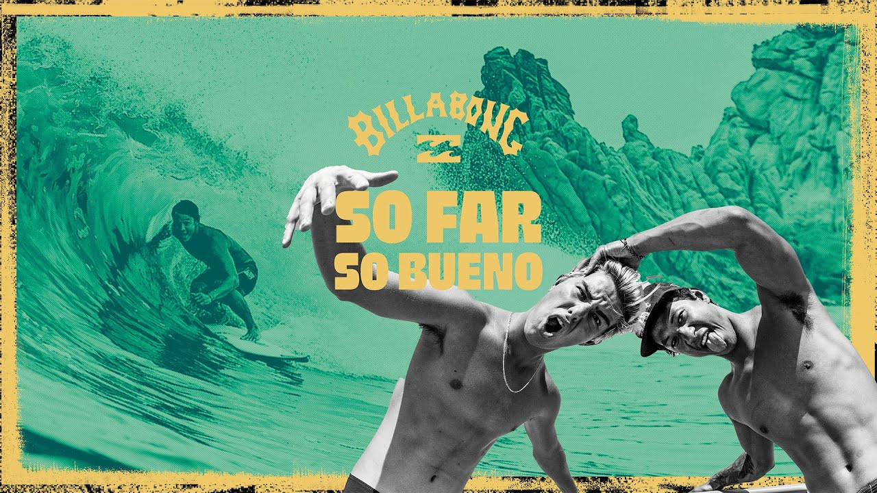 Life’s Better in Boardshorts.<br /><br />Escape the mind-numbing urban expanse for a desert adventure. Presenting “So Far So Bueno” — a summer surf trip south of the border. <br /><br />Starring: Seth Moniz, Kepa Mendia and Tyler Warren<br /> <br />Created by Cole Yamane | ‪@HAMMAHTIME<br />Shop the collection: www.billabong.com<br /> <br />Thank you to ReedMaps for music curation and Seagate for contributing “Hammerhead Shark” to the soundtrack.<br /><br />Subscribe to Billabong for more videos: https://www.youtube.com/user/billabong<br /><br />Visit www.billabong.com for the latest athlete news or follow us on social for up to the minute updates:<br /><br />Instagram | https://www.instagram.com/billabong/<br />Facebook | https://www.facebook.com/Billabong/<br />Threads | https://www.threads.net/@billabong/<br />TikTok | https://www.tiktok.com/@billabong/
