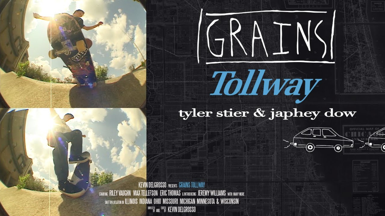 We're hyped to have the opportunity to host this brand new shared part between two stylish east coast shredders Japhey Dow and Tyler Stier from Kevin Delgrosso's new midwest epic video from the Grains serues, "Tollway".<br /><br />Filmed & Edited by: Kevin Delgrosso