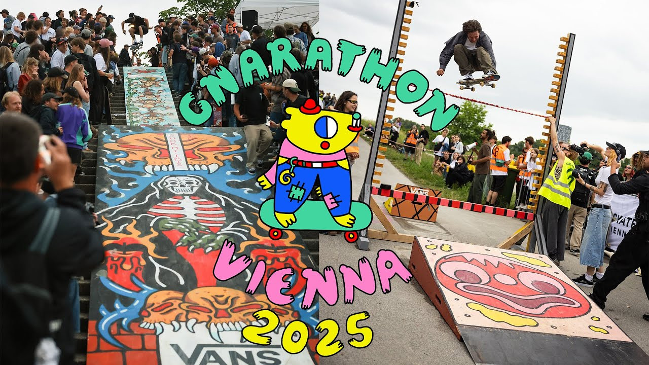 Vienna is always calling for a visit, especially during Gnarathon. Join us as we revisit this year's event and make some room in your calendar the next one. Enjoy. <br /><br />Filmed by Lea Meny & Jadrek Maczugowski <br />Edited by Paul Labadie <br />Photos by Raisa Abal<br /><br />Get our books & apparel collection here: https://pocketskatemag.com/shop/<br /><br />Feel free to subscribe to our channel and follow us on Instagram:<br />http://www.instagram.com/pocketskatemag <br /><br />Our Website:<br />http://www.pocketskatemag.com