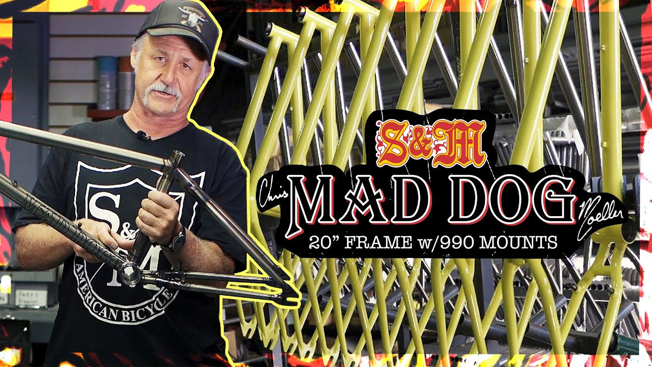 Mad Dog 990 frames - for those non Disc Jockeys who still want to party... <br /><br />A new batch of Chris "Mad Dog" Moeller's new frame but with 990 brakes for old dogs who don't like new tricks. Available now!