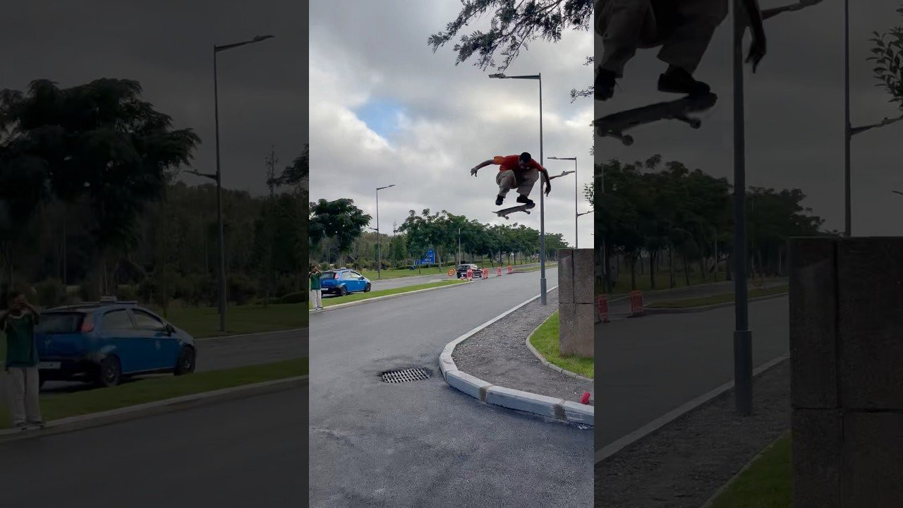 💥 Nassim Lachhab stomps a beauty of a kickflip 🔨