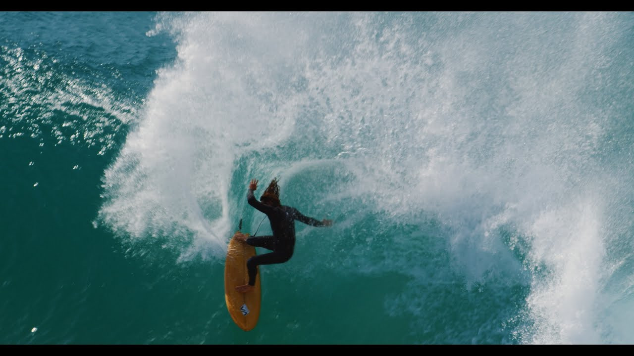 Asher Pacey surfing a 5'3 Album Twinsman, Mid North Coast, Australia.<br />@Albumsurf