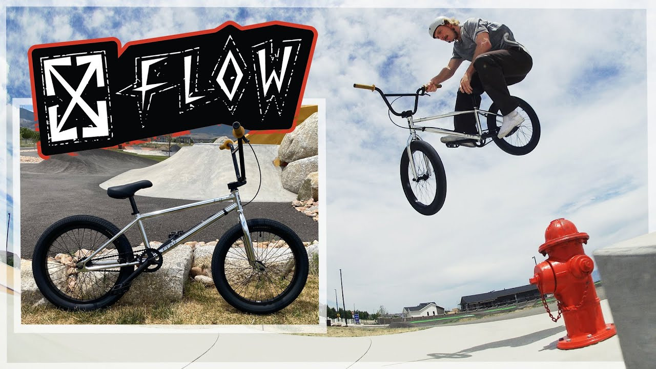 With the growing trend of dirt riders taking their trail riding to concrete and wood transitions, we reimagined our TRL line and opted to go with the FLOW!<br /><br />Stable geometry, chain-stay mounted brakes, longer top tubes (21” and 21.25”), longer cranks and wider bars, make these bikes perfect for larger riders who are equally at home going fast in the woods or a concrete bowl. <br /><br />Longer Tech grips with flanges and our alloy Trail pedals work perfectly for all conditions, as do the semi-knobby 2.4 OEM tires which work great on all surfaces including dirt. If you’re looking to go fast and blast... we built you a bike.<br /><br />Available in Chrome ( 21.25), Matte Green (21.0) and Terra Brown (21.25).<br /><br />https://thebuildingdistro.com/product/2026-flow-chrome-21-25-tt/<br />https://thebuildingdistro.com/product/2026-flow-matte-green-21-tt/<br />https://thebuildingdistro.com/product/2026-flow-terra-brown-21-25-tt/<br /><br />Featured Rider: Kole Voelker<br />Film and Edit: Stew Johnson