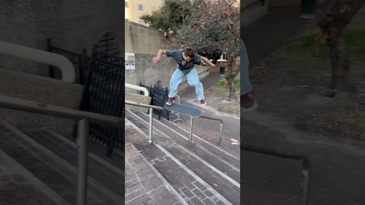 Blake Carpenter ~ Switch Flip backside Tailslide <br /><br />#skateboarding #shorts #youtube