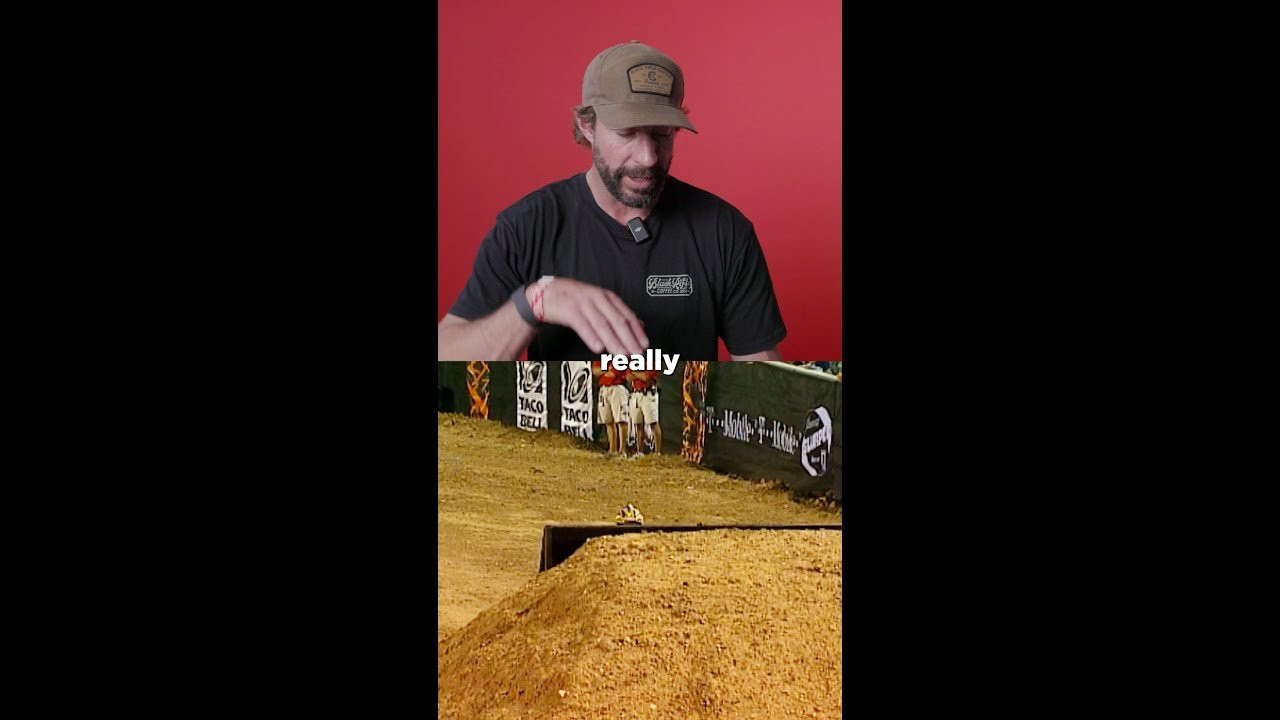 Travis Pastrana competing with a broken hand is the definition of next level #XGames #FMX #MotoX