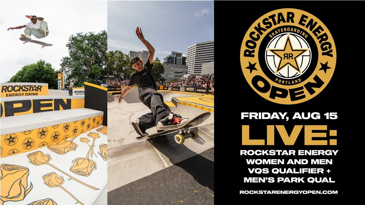 Friday, August 15th kicks off the first competition day of the Rockstar Energy Open 2025 at Waterfront Park in Portland, Oregon! Tune in for the Rockstar Energy Video Qualifier Series Street Qualifier, where the top four men and top two women will continue into the semi-final round. Closing out the first day of competition will be the Men’s Park Qualifier.<br /><br />Be sure to watch all the action over at ThePlatfrm.com for live scoring and the latest updates.<br /><br />📍 Live from Waterfront Park, Portland, Oregon<br />12:30 pm PT— Women’s Street Rockstar Energy VQS Qualifier* <br />1:30 pm PT— Men’s Street Rockstar Energy VQS Qualifier*<br />4:45 pm PT— Men’s Park Qualifier