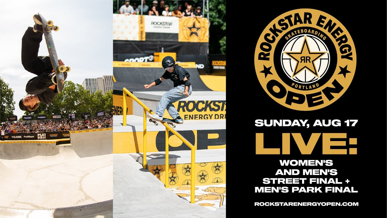 Sunday, August 17th is the third and final day at the Rockstar Energy Open at Waterfront Park in Portland, OR. Tune in to watch the Women’s Street Final followed by the Men’s Park and Street Final. Be sure to watch at ThePlatfrm.com for live scoring and the latest updates.<br /><br />📍 Live from Waterfront Park, Portland, Oregon<br />12:45 pm PT— Women’s Street Final<br />2:30 pm PT— Men’s Park Final<br />4:15 pm PT— Men’s Street Final*<br /><br />*All times are subject to change<br /><br />SUBSCRIBE to RIDE: http://bit.ly/HZ9Dau