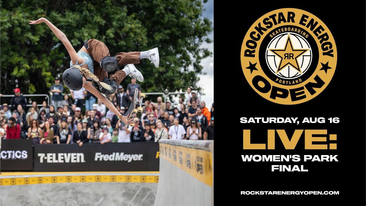 Saturday, August 16th starts off day two of the Rockstar Energy Open in Portland, Oregon with the Women’s Park Final. Watch as we crown the first podium winners here at Waterfront Park with more action coming all weekend. Watch over at ThePlatfrm.com for live scoring and the latest updates.<br /><br />📍 Live from Waterfront Park, Portland, Oregon<br />12:00 pm PT— Women’s Park Final*<br /><br />*All times are subject to change<br /><br />Subscribe to the Platfrm channel!<br />https://bit.ly/4aScSzM<br /><br />Follow us on:<br />TikTok: https://www.tiktok.com/@the_platfrm<br />Instagram: http://instagram.com/theplatfrm<br />Facebook: http://facebook.com/theplatfrm<br />Twitter: http://twitter.com/the_platfrm