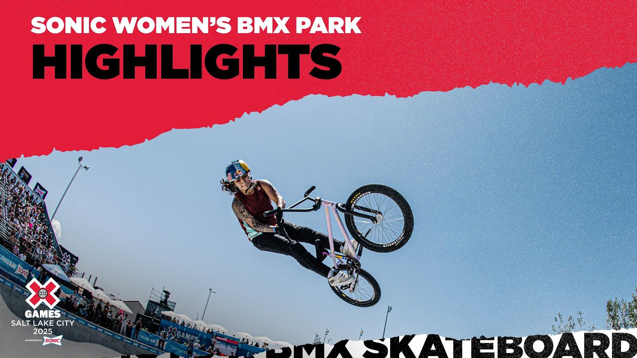 Watch the SONIC Women’s BMX Park top highlights from X Games Salt Lake City 2025 Presented by SONIC!<br /><br />Park is a style of BMX riding featuring a variety of obstacles such as ramps, bowls, quarterpipes and box jumps arranged in a challenging and creative layout. Riders use these obstacles to perform a variety of tricks, airs and grinds, incorporating a majority or all features into a single run. Using the contours of the course to gain speed instead of pedaling (pedaling usually detracts from scores), X Games Park riders use the obstacles for the air necessary to do huge tricks like 720s, double tailwhip combos and various inverts. Competitors are judged based on execution of maneuvers, degree of difficulty, variety, flow, originality, style and amplitude (height of airs).<br /><br />#XGames #XGamesSLC #BMX <br /><br />____<br /><br />X Games — your destination for all things action sports, music, lifestyle and everything in between. <br /><br />Visit our official homepage at http://xgames.com for more coverage and highlights.<br /><br />SUBSCRIBE: https://www.youtube.com/XGames<br /><br />Check us on Social @XGames:<br />Instagram ► https://instagram.com/xgames<br />TikTok ► https://www.tiktok.com/@XGames<br />Twitter ► https://twitter.com/xgames<br />Facebook ► https://facebook.com/XGames<br />Twitch ► https://www.twitch.tv/xgames<br />Snapchat ► @xgames<br />Text Us! ► (772) 494-2637<br /><br />Thanks for watching #XGames!