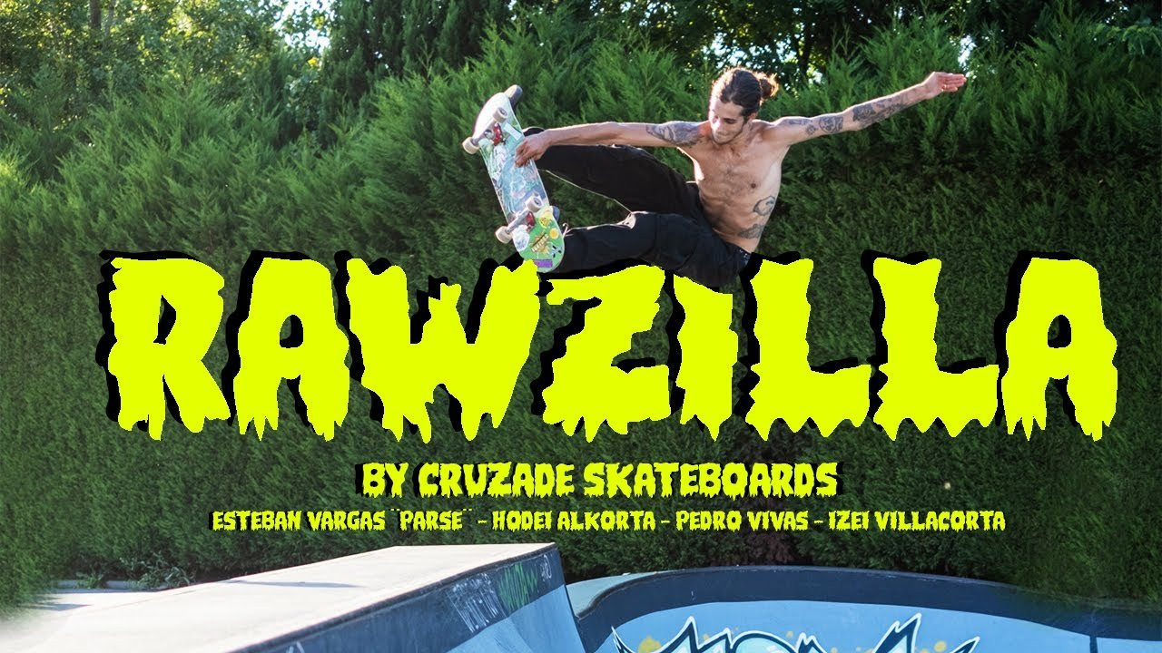 First video of the RAWZILLA series<br /><br />This time sharing a raw session with Esteban Vargas ¨Parse, Hodei Alkorta, Pedro Vivas and Izei Villacorta in the skatepark of Leioa, in the Basque Country<br /><br />Filmed and edited by Pablo Ribera<br /><br />Get your Cruzade boards and products in the best skateshop or online at Skatemenu.com