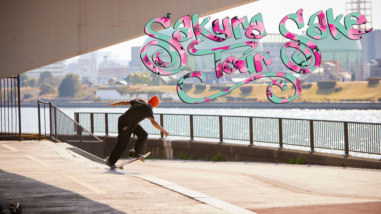Leo Heinert, Brandon “Bonestalone” Bonner, Caroline Duerr, Eugenia Ginepro, JJ Colõn, <br />Jefferson “Yiyo” Obando, Blair Alley, Richie Löffler, Rodrigo Cabrejas & our Taiwanese filmer FIVE <br />touched down in Tokyo in episode 1.<br />The timing was perfect as the cherry blossom season kicked in full gear the first day we hit the streets. There were literally Sakura trees blooming every where you looked. Leo Takayama from Osaka was our guest skater for the tour. We linked up close to our hotel at a nearby plaza with perfect marble blocks. After a full session on the Aka Banks in Asakusa we crossed the bridge to Setagaya at the golden hour where Bonestalone snuck by security and knocked out the first NBD of the trip with a lofty ollie over a 14 stair. The Sakura Sake Tour was off to an epic start!<br />Read the full article here: https://www.skateboarding.com/news/sakura-sake-tour-kicks-off-with-epic-skateboarding-in-japan<br />Words by Josh Zickert https://www.instagram.com/jzradical/<br />Filming by Josh and FIVE: https://www.instagram.com/fiveshiih/<br /><br />Subscribe to TransWorld’s YouTube: http://twskate.co/gz8nsr<br />Follow TWS for the latest:<br />Daily videos, photos and more: http://skateboarding.transworld.net/<br />Like TransWorld SKATEboarding on Facebook: https://www.facebook.com/TransWorldSkate<br />Follow TransWorldSKATE on Instagram: https://instagram.com/transworldskate/