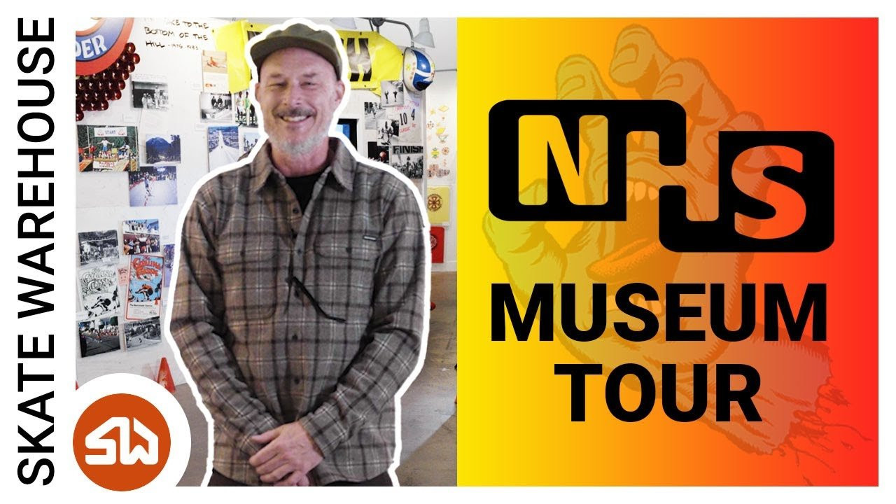NHS creative director Mark Widmann walks us down memory lane with a tour of the NHS Museum. Watch as Mark talks about the beginnings of Santa Cruz Skateboards, Road Rider Wheels, Independent Trucks, Thrasher Magazine and more. Mark shows us rare artifacts and memorabilia that tells the story of the origins of NHS.<br /><br />Shop:<br />https://www.skatewarehouse.com/<br /><br />Social:<br />Instagram https://www.instagram.com/skatewarehouse/<br />Facebook https://www.facebook.com/SkateWarehouse<br />Twitter https://x.com/skate_warehouse<br />TikTok https://www.tiktok.com/@skatewarehouse
