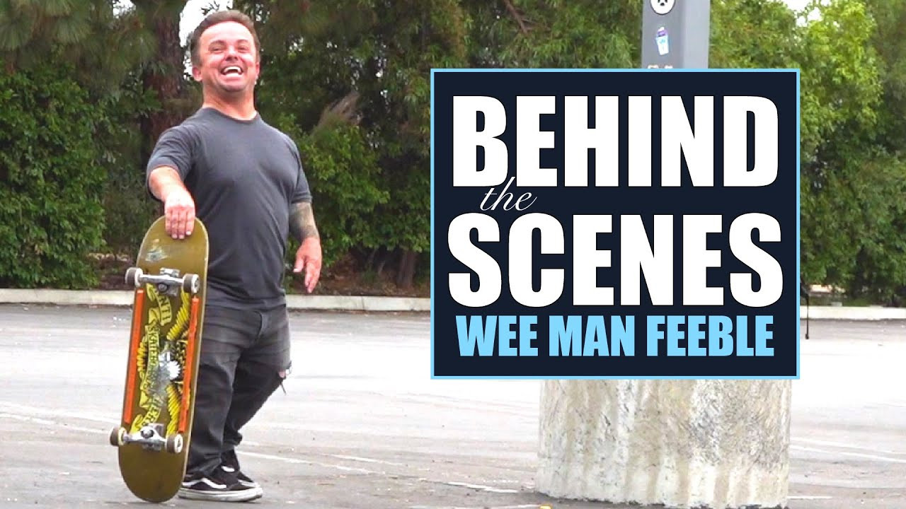 all the raw footage of every attempt from Wee Mans feeble grind this day.