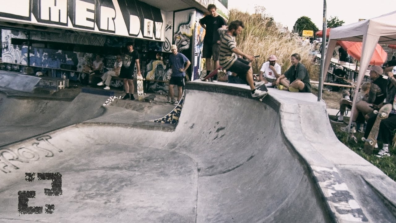 Filmed by Lucas Donnet and Gabriel Bechler<br /><br />"...The goal was to organize something simple and within our means. So we planned a day full of skating at the spot, stuff for tricks, a flea market, tattoos, drinks, and food — as the foundation for a get-together to celebrate this silly little culture of ours.<br /><br />In the end, that’s exactly what it turned out to be. The weather was perfect, and it was sick to welcome locals, friends, and people who took long-ass drives just to hang out for a day. Thanks to the support of local skate shops and companies, we were able to give away boards, trucks, wheels, and other stuff to kids and hand out drinks in exchange for donations..."