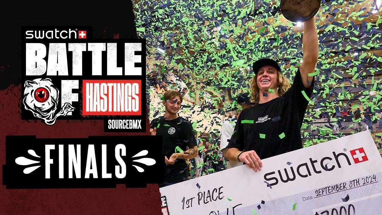 SOURCE BMX - Swatch Battle of Hastings 2025 is happening September 4th-7th! 🔥 Please hit that reminder button, share it with your friends and leave a comment! Cheers!<br /><br />#bmx #sourcebmx #bohbmx<br /><br /><br />SWATCH BATTLE OF HASTINGS IS A WORLD CLASS BMX EVENT, BRINGING TOGETHER SOME OF THE WORLD'S BEST AND MOST RESPECTED RIDERS TO BATTLE IT OUT IN THIS UNIQUE TEAM EVENT<br /><br />More info & give-aways: http://sourcebmx.com/BOH<br /><br /><br /><br />5 Livestreams coming September 4th-7th 2025:<br /><br />Plaza Sessions: THURSDAY 4TH SEPTEMBER 17:00 GMT<br />https://youtube.com/live/A0VOQhecPgE <br /><br />European central - 1800<br />NY - 1200<br />LA - 0900<br />SYDNEY - 0200 (5th Sept)<br /><br /> <br /><br />Swatch Best Trick Beach Jam: FRIDAY 5TH SEPTEMBER 18:00 GMT<br />https://youtube.com/live/d473aXA_hH0<br /><br /><br />European central - 1900<br />NY - 1400<br />LA - 1000<br />SYDNEY - 0300 (6th Sept)<br /><br /> <br /><br />Monster Energy Park Session: SATURDAY 6TH SEPTEMBER 16:00 GMT<br />https://youtube.com/live/c1bwL3rc_IM<br /> <br /><br />European central - 1700<br />NY - 1100<br />LA - 0800<br />SYDNEY - 0100 (7th sept)<br /><br /> <br /><br />Vans BMX Best Trick: SATURDAY 6TH SEPTEMBER 18:00 GMT<br />https://youtube.com/live/wy5TMWCAtLM<br /><br /><br />European central - 1900<br />NY - 1300<br />LA - 1000<br />SYDNEY - 0300 (7th sept)<br /><br /> <br /><br />Swatch Finals: SUNDAY 7TH SEPTEMBER 16:00 GMT<br />https://youtube.com/live/373DzrgAWog<br /><br /><br />European central - 1700<br />NY - 1100<br />LA - 0800<br />SYDNEY - 0100 (8th sept)<br /><br /><br /><br />Please subscribe to our channel for more BMX Videos: http://youtube.com/SOURCEBMX