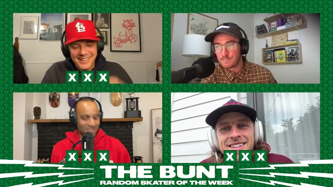 Donovan, Cephas, and Riley test their skate nerd knowledge in a trivia challenge hosted by Davis Torgerson.<br /><br />Who can guess Davis' Random Skater of the Week first?<br /><br />Merch available at https://shop.thebuntlive.com/<br /><br />Join this channel to get access to perks:<br />https://www.youtube.com/channel/UCOywv33CZr8ZknYzclzSEBg/join