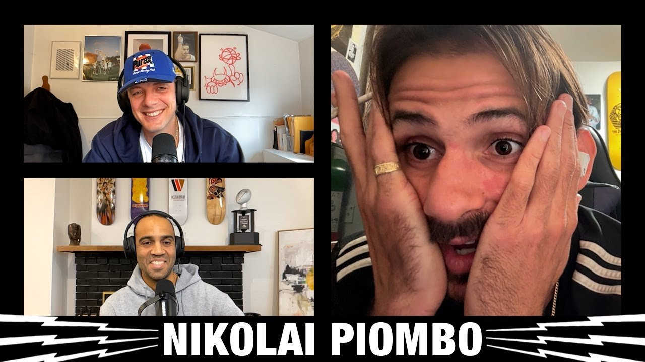 Welcome back to Studio E for an interview with Nikolai Piombo<br /><br /><br />00:00 Season 21 Episode 8<br />07:37 Nikolai Piombo Interview<br />01:19:37 Rapid Fire w/ The Ghost<br />01:39:29 The Post Office<br />02:07:23 The Rundown: The Skateboard World's Source For Sports<br /><br /><br /><br />http://www.thebuntlive.com<br /><br />Join the channel to get early access to new episodes:<br />https://www.youtube.com/channel/UCOywv33CZr8ZknYzclzSEBg/join<br /><br />Shoutout of The Week brought to you by The Den. <br />Check out the app here: <br />http://www.entertheden.com/sootw<br /><br />Visit our sponsors:<br />http://www.chpobrand.com<br />http://www.dickies.com<br />http://www.dlxsf.com<br />http://www.vans.com<br />http://www.beamerbeer.com
