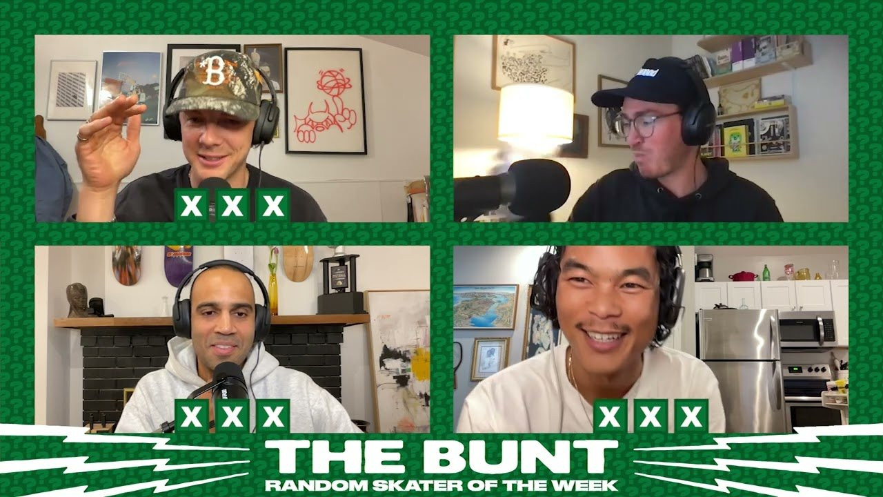 Donovan, Cephas, and Patrick test their skate nerd knowledge in a trivia challenge hosted by Davis Torgerson.<br /><br />Who can guess Davis' Random Skater of the Week first?<br /><br />Merch available at https://shop.thebuntlive.com/<br /><br />Join this channel to get access to perks:<br />https://www.youtube.com/channel/UCOywv33CZr8ZknYzclzSEBg/join