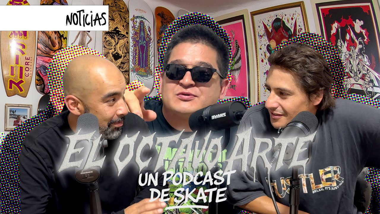 Intentamos hacer un podcast de 10 minutos de noticias y nos quedamos casi una hora hablando de muchos temas, ya saben que no nos para la boca pero este ejercicio es así libertad de hablar y poder articular temas que a veces viven en el aire en nuestra escena de skate mexicano.