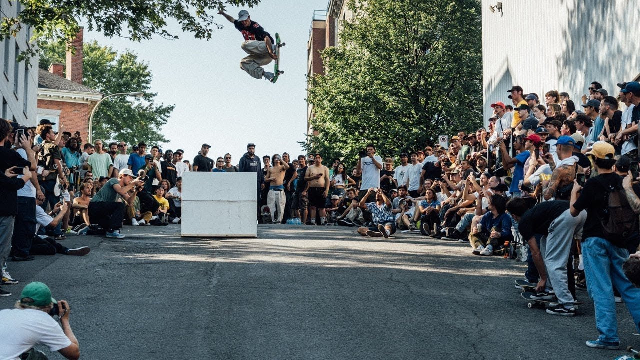 The jump ramp is all about GLORY, especially when it’s launching you into a hill bomb. Dime took the challenge from the arena to the streets for the Day 2 festivities. <br /><br />Keep up with Thrasher Magazine here:<br />http://www.thrashermagazine.com<br />http://www.facebook.com/thrashermagazine<br />http://www.instagram.com/thrashermag<br />http://www.twitter.com/thrashermag