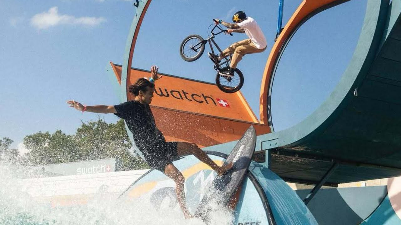 Swatch Nines brought together an all-star lineup of athletes for the second year in a row to put on Swatch Nines Surf 2025: a three day event for world-first tricks, crazy features and surfing progression like you wouldn’t believe. Paired with both Skating and BMX, this is truly a one of a kind event. You won’t want to miss this one.<br /><br />Surfers:<br />Coco Ho<br />Balaram Stack<br />Noah Beschen<br />Matt Meola<br />Chippa Wilson<br />Dimity Stoyle<br />Juliette Lacome<br />Dylan Graves<br />Josh Sleigh<br />Macy Callaghan<br />Milla Coco Brown<br />Mason Ho<br />Zeke<br />Blair Conklin<br />Zoë McDougall<br /><br />Skaters:<br />Gustavo Ribeiro<br />Lyon Farrell<br />Andy Anderson<br />Gabriel Ribeiro<br />Greyson Fletcher<br />Val LaForge<br /><br />BMX Riders:<br />Kevin Peraza<br />Matthias Dandois<br />Dennis Enarson<br />Erik Fedko<br />Sam Pilgrim<br />____<br /><br />X Games — your destination for all things action sports, music, lifestyle and everything in between. <br /><br />Visit our official homepage at http://xgames.com for more coverage and highlights.<br /><br />SUBSCRIBE: https://www.youtube.com/XGames<br /><br />Check us on Social @XGames:<br />Instagram ► https://instagram.com/xgames<br />TikTok ► https://www.tiktok.com/@XGames<br />Twitter ► https://twitter.com/xgames<br />Facebook ► https://facebook.com/XGames<br />Twitch ► https://www.twitch.tv/xgames<br />Snapchat ► @xgames<br />Text Us! ► (772) 494-2637<br /><br />Thanks for watching #XGames!