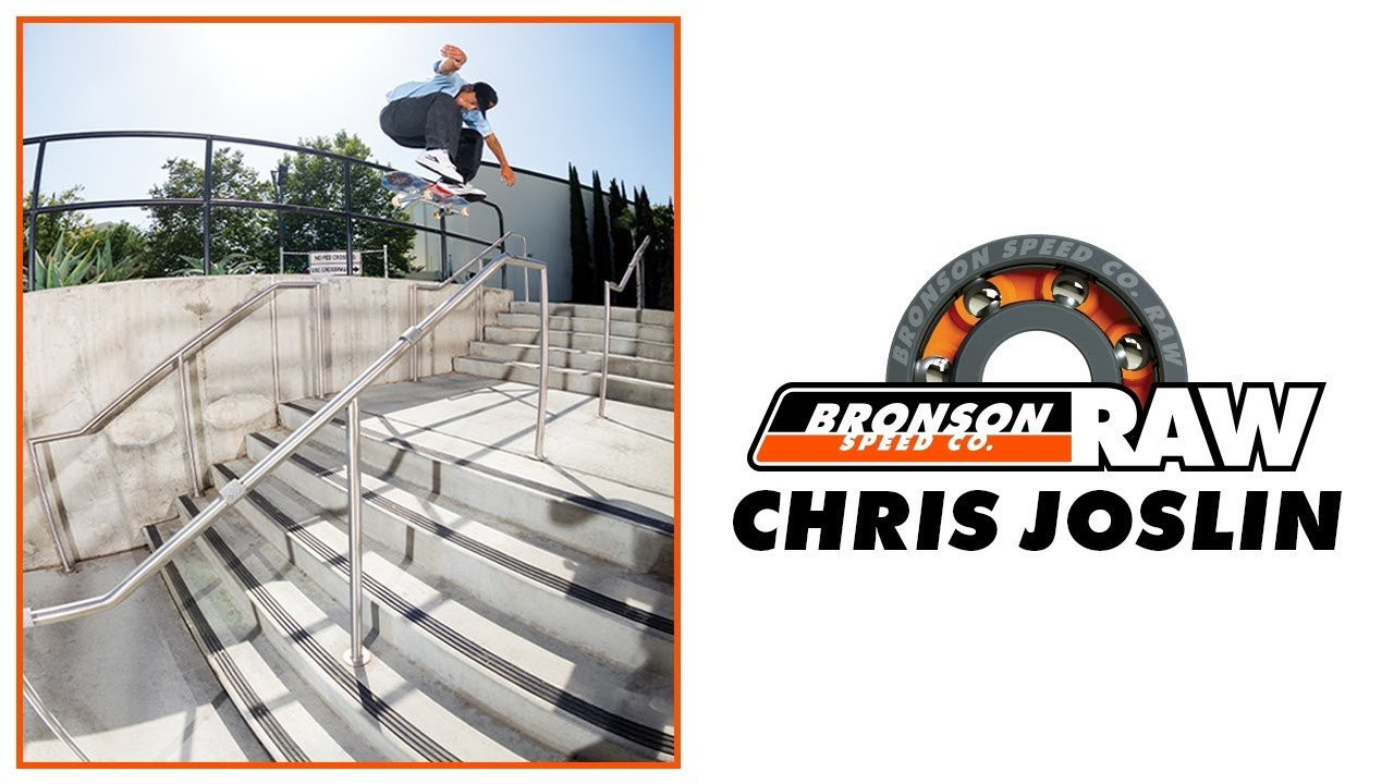 Chris Joslin warms up at Vista Skatepark, battles the wind, and powers through a mental war before dropping a huge switch heel on a five flat five for the latest Bronson AD—featured on the back cover of Thrasher’s Oct ’25 issue. Skating Bronson RAWs: No Shields, No Mercy!<br /><br />Follow Chris - https://instagram.com/chrisjoslin_<br /><br />Filmed and Edited by Jesse Silva - https://instagram.com/noguf/<br /><br />Learn More about Bronson RAW Bearings: https://bronsonspeedco.com/bearings#raw<br /><br />Subscribe to the Next Generation Channel:<br />🏁 http://bit.ly/NextGenerationChannel​ 🏁<br /><br />Keep up with the #FastestBearings​ on Social:<br />🏁 Instagram: https://instagram.com/bronsonspeedco/​<br />🏁 Twitter: https://twitter.com/bronsonspeedco​<br />🏁 Facebook: https://www.facebook.com/BronsonSpeedCo<br /><br />Shop Next Generation Bearings <br />💸 https://nhsskatedirect.com/pages/bronson-speed-co
