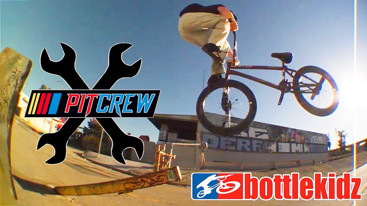 NEW DIG APPAREL https://shop.digbmx.com/collections/APPAREL-AND-MORE<br />-----<br /><br />Got a flat? You need yourself a Pit Crew! Watch the latest and greatest from the Bottle Kids. Featuring: Chris Kerrigan, Mikey Andrew, Ison Bogosian, Riley Smith, Mike Brown, Stephen August, Diego Bravo, and more. <br /><br />-----<br />Visit our website for more BMX videos - http://digbmx.com <br /><br />SUPPORT PROJECT X https://shop.digbmx.com/collections/project-x <br />SUBSCRIBE to the DIG channel for more videos - http://bit.ly/DigBMX<br /><br /> ● Facebook - https://facebook.com/digbmx <br /> ● Instagram - https://instagram.com/digbmx <br /> ● Twitter - https://twitter.com/digbmx <br /><br />#BMX #DIGBMX
