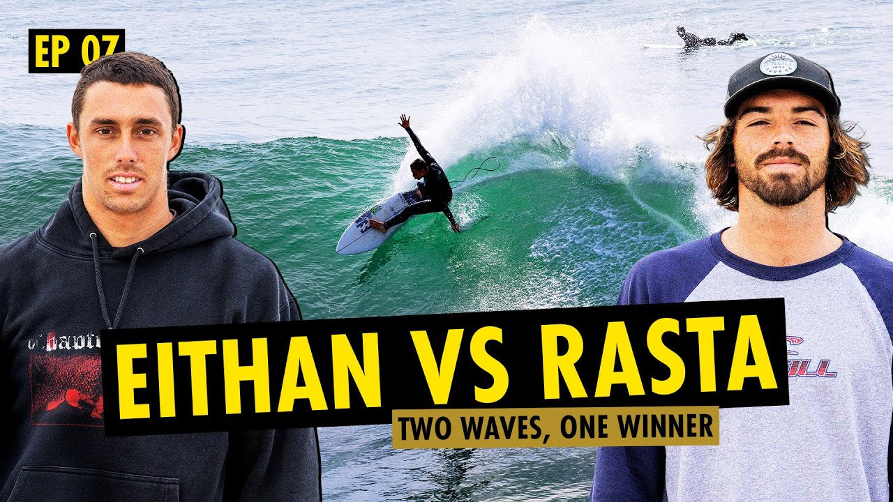 Welcome to the last Episode of the Surf100 Challenge Series Presented by Pacifico, where we’ll be serving anxiety laced with desperation. <br /><br />Last week, Sebastian Williams stomped two of the best airs of the series and became the first official qualifier for the Surf100 presented by Pacifico $100K finale.<br /><br />With Mateus Herdy, Noah Beschen, Ian Crane, Cam Richards, and Jacob Willcox gone—and Sebastian Williams fast-tracked to the finals—only Robbie McCormick and Eithan Osborne remain in contention.<br /><br />Out of our two former Stab High champions, only one will advance into our classic Surf100 Finale, where he and Sebastian Williams will face off against Julian Wilson and one other mystery invitee for a shot at $100K. <br /><br />After 7 days it all came down to one wave at Steamer Lane. Here’s the Episode 7 playbook:<br /><br />- Each surfer has 15 minutes to catch one wave — and one wave only — which will be scored from 0-100.<br />- While the first surfer is in the lineup, the second surfer will wait on the beach—blindfolded, with headphones on—unable to know what the first surfer did on their wave or scored.<br />- The winner of the previous challenge (Eithan) chooses the order.<br />-The surfer with the highest single-wave score secures the last spot in the Surf100 final.<br /><br />Binge the entire challenge series now: <br /><br />Episode 1: https://youtu.be/UANKtsKLW1M?si=i0i5GA5XlT9wJLtg<br />Episode 2: https://youtu.be/0p4WvZ3T7Ck?si=gqWdkgyiqL_wfsV7<br />Episode 3: https://youtu.be/j6ZK8MESVZQ?si=llkkEKfnj-6mcSdL<br />Episode 4: https://youtu.be/wmorKxeC4GU?si=xG2rGNAXXZuPUNdg<br />Episode 5: https://youtu.be/XMmwn5ijuKU?si=H6MoIrn70BBxkFcb<br />Episode 6: https://youtu.be/5XAcwQlTqWQ?si=7_NN0LyvWj8rtQLC<br /><br />Classic Surf100 Final Broadcast With Live Scoring: September 17th on stabmag.com. Must be a Stab Premium Member to watch and judge.