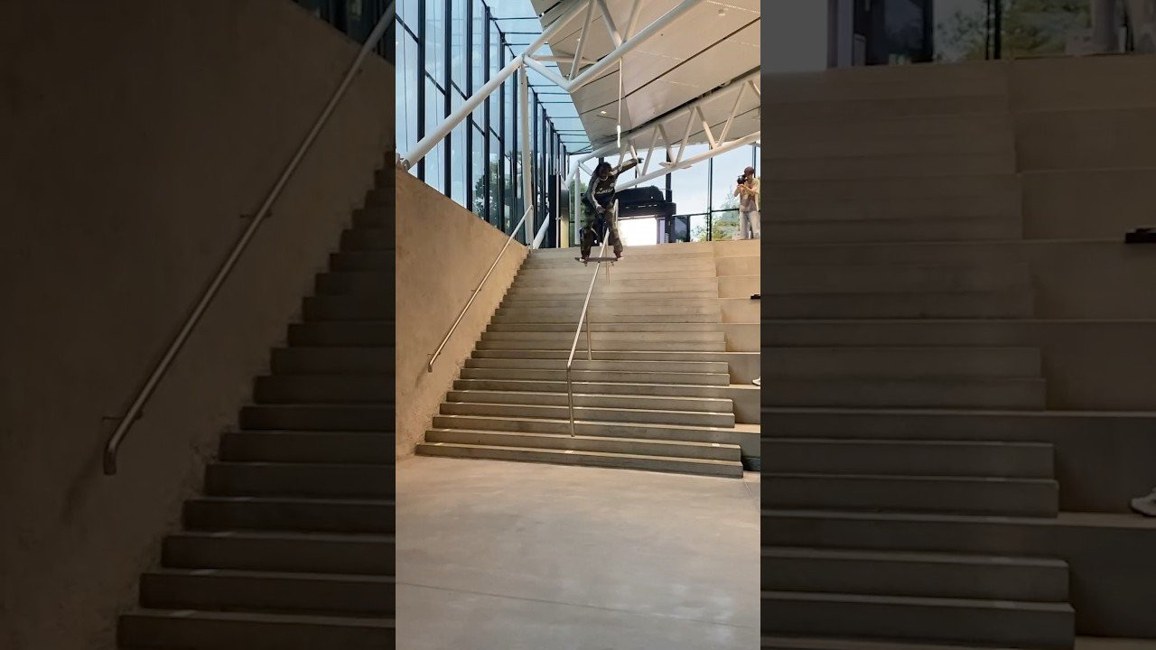 KADER hits a hammer at the adidas HQ 🔨