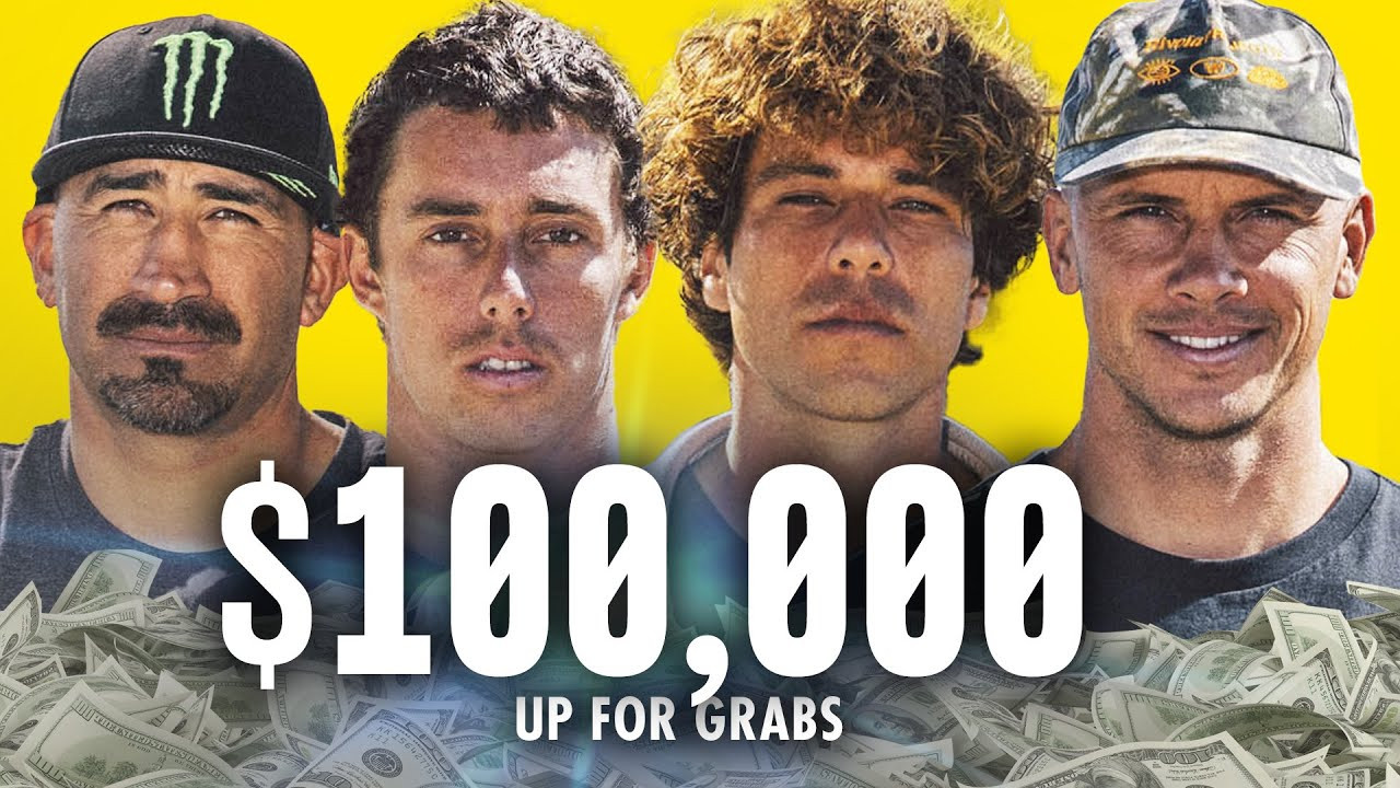 After seven days of high pressure challenges, Sebastian Williams and Eithan Osborne will battle our two pre-seeded surfers, Julian Wilson and Bobby Martinez for $100K at an undisclosed California location. <br /><br />Watch and score the 100-minute pre-recorded heat on Stab Premium Wednesday, September 17th on Stab Premium. Live broadcast times: <br />6:50 PM PST<br />9:50 PM EDT<br />11:50 AM AEST<br /><br />** Note: You must be a Stab Premium member to judge — the judge with the closest to the average score gets a FREE surfboard from JS Industries. If you're near San Diego, join us in IRL at JS Garage for food, drinks, and live commentary. <br /><br />JS Garage Address: 305 Wisconsin Ave, Oceanside, CA 92054 — doors open at 6pm PST.