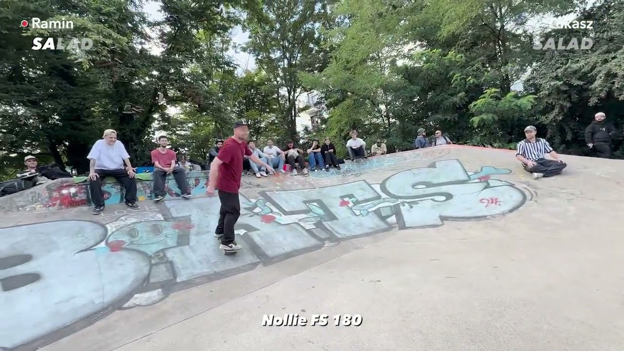 @rammy_ramirez VS Lukasz !!! <br />BATS25 Quater Final Battle No.2! Das zweite Battle im Viertelfinale!!! Leider wars recht schnell vorbei, trotzdem super Battle! Riesen Dank @sammymielke6190 als Schiri. Danke an alle Helfer und Zuschauer die da waren!! Zieht es euch rein!<br />-BATS