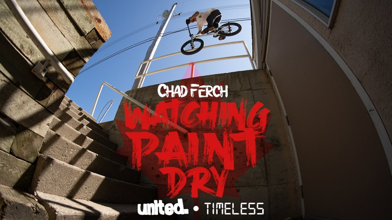 Chad Ferch's newest video part Watching Paint Dry. Filmed for a year and a half in Vancouver BC, Nanaimo BC and Calgary AB Canada, as well as a trip down to Southern California. It was Chads first time down there and he definitely took advantage of the great weather and the abundance of spots. Big shoutout to our tour guides.<br /><br />"Thank you to United and Timeless distribution for keeping our man moving and motivated." - Aamon<br /><br />Filmed and edited by Aamon Farr<br /><br />Enjoy!<br /><br />https://unitedbikeco.com/<br />#unitedbikeco #unitedbmx #bmx