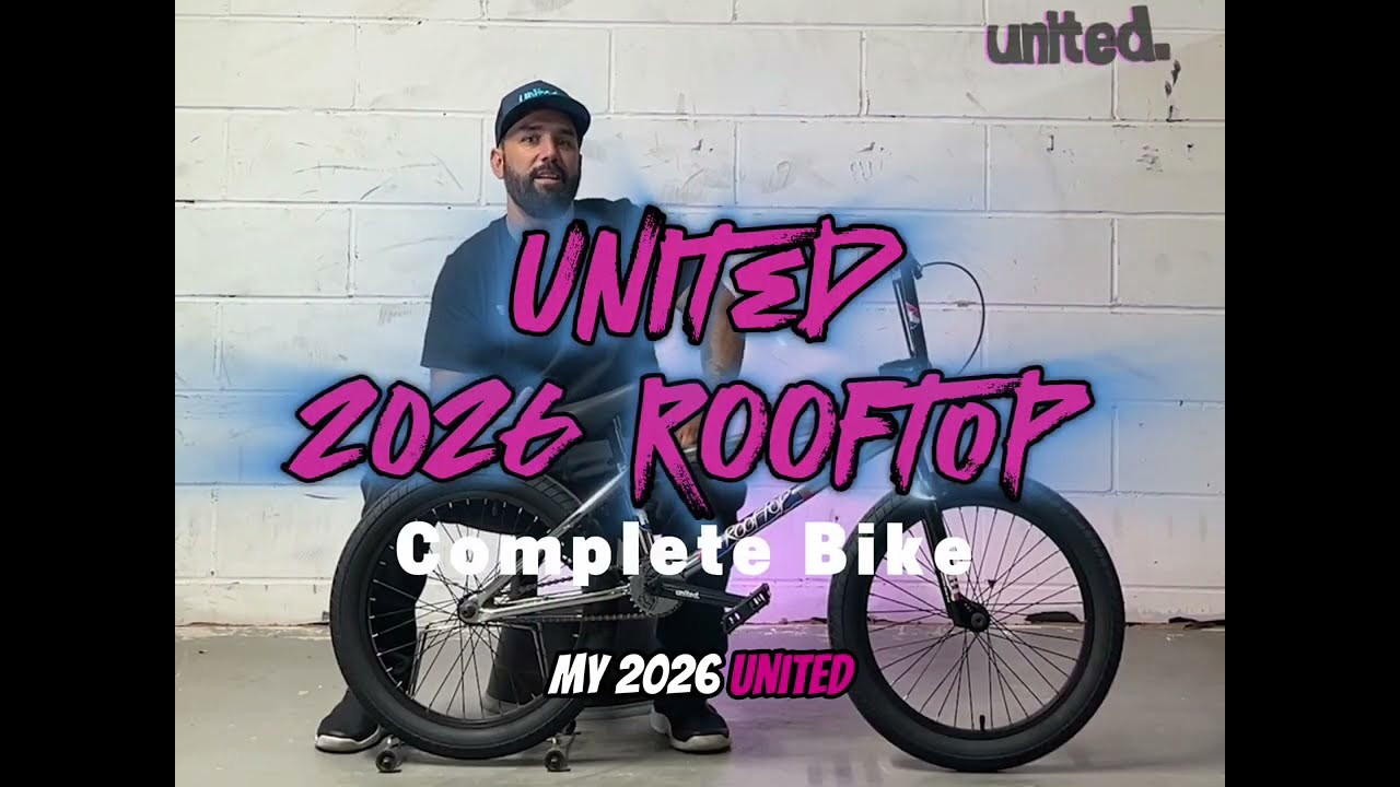The Rooftop Complete BMX Bike is Mike Escamillas Signature Complete Bike, and is available to order now! <br /><br />The graphics and Chrome colourway give a nod to Mike's very first bike, the GT Performer, including the custom Rooftop CD 25T Sprocket. <br /><br />You'll find sealed bearings throughout these bikes, including wheels, headset and bottom bracket, as well as a cromo top tube and steerer tube for some extra strength in the areas you expect to see it. <br /><br />Check out this video where Mike gives you a quick walkthrough of the bike, and head over to the site now to see the full specs and to get yours today!<br /><br />https://unitedbikeco.com/<br />#unitedbikeco #unitedbmx #bmx