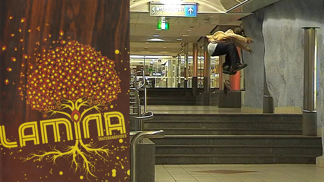 Lamina Skateshop Presents: “Skateboard Video”<br /><br />Video by Raine Huvila, Teemu Korhonen, Tasse von Bruun-Riegels, J-P Tirkkonen, Jaakko Kupari and Aleksi Fräki for Lamina Skateshop. Featuring Aleksi Fräki, EKO, Enis Fazliov, Herkko, Ilkka Tuorila, Jaakko Kupari, Jani Tossavainen, Jani-Pekka Haappi, Janne Nyrhinen, Jarno Frimodig, Jeremy Thorburn, Jesse Lemström, Johannes Romu, Joonas Hendrikson, Jouni Leino, Jouni Salo, Juha Kallioniemi, Juri Oino, Jussi Lahtinen, Jussi Toropainen, Jyri Pitkänen, Lauri Bois, Matias Lahtinen, Miika Sekki, Niko Salmi, Okko Sirviö, Olli Tamminen, Osmo Kotonen, Pete Ruikka, Petri Muhonen, Samu Karvonen, Samu Kivimäki, Simo Mäkelä, Tasse von Bruun-Riegels, Tatu Kurki, Teemu Korhonen, Teemu Lehtonen, Tomi Takkumäki, Topi Martinoff, Tuomo Ritakallio, Vesa Ihalainen, Vilho, Vitali Leppike and more.<br /><br />Chapters<br />00:00 Lahti<br />06:07 Jyväskylä<br />09:43 Hämeenlinna<br />16:01 Tampere<br />18:16 Helsinki<br />22:31 Turku<br /><br />26:00 Lahti Minitour<br /><br />28:17 Aste Trailer<br />33:02 Happy Hour Trailer<br />35:14 Tikari Trailer<br /><br />If you have Proper Skate Videos Digitized VHS Tapes or DVDs, please feel free to join our Discord Server and help us to Archive old physical Skate Videos.<br /><br />Odysee: https://odysee.com/@SkateVideoLibrary<br />Discord: https://discord.me/skatevideolibrary<br /><br />Video: 960x720p, 50.00fps, 6000 kbps<br />Audio: Stereo, 48.0 kHz, 128 kbps