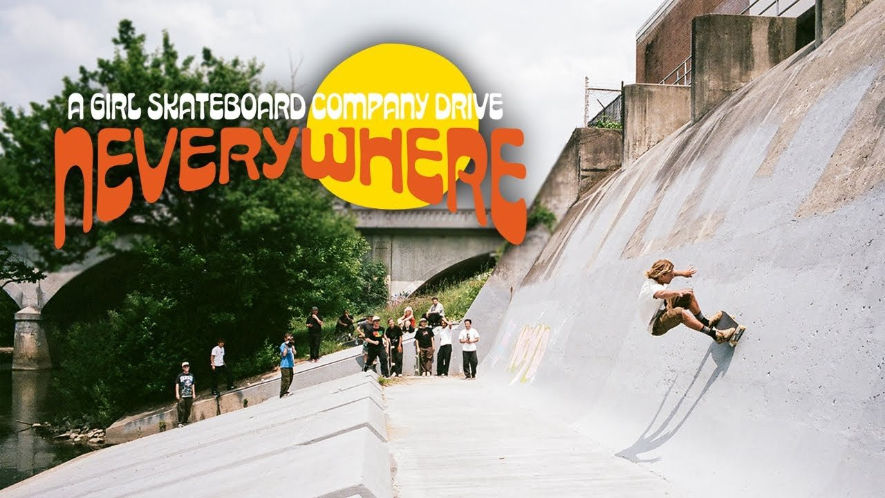 Neverywhere – A Girl Skateboard Company Drive.<br /><br />As the Splinter deadline loomed, we hit the road for one last filming trip. Torrance to Nashville, Indy to Cincy, Pittsburgh to Annapolis, the drive pushed on. Demos, signings, park openings. Friends, birthdays, and a whole lot of miles.<br /><br />One more lap around the map. Where’d we go? Neverywhere.<br /><br />Featuring:<br />Simon Bannerot<br />Niels Bennett<br />Mike Carroll<br />Griffin Gass<br />Breana Geering<br />Rick Howard<br />Cory Kennedy<br />Sean Malto<br />Tyler Pacheco<br />Evan Smith<br />Matteo Vandeputte<br /><br />Filmed by<br />Daniel Policelli<br />Robin Wilson<br /><br />Edited by<br />Daniel Policelli<br /><br />Additional Filming<br />Mike Carroll<br /><br />Timestamps<br />Nashville - 0:00<br />Indianapolis - 1:34<br />Cincinnati & Pittsburgh - 3:08<br />Watering Hole - 4:37<br />Annapolis - 5:34<br />Credits - 8:35<br /><br />Follow Crailtap on Instagram: http://instagram.com/Crailtap<br />Daily Content and More!: http://Crailtap.com<br />Like Crailtap on Facebook: http://fb.com/Crailtap